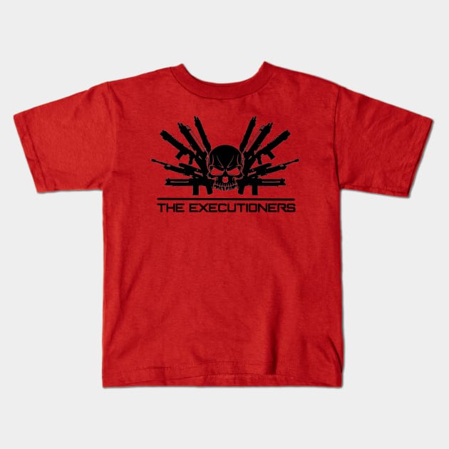 The Executioners - Black Logo Kids T-Shirt by Hope Station